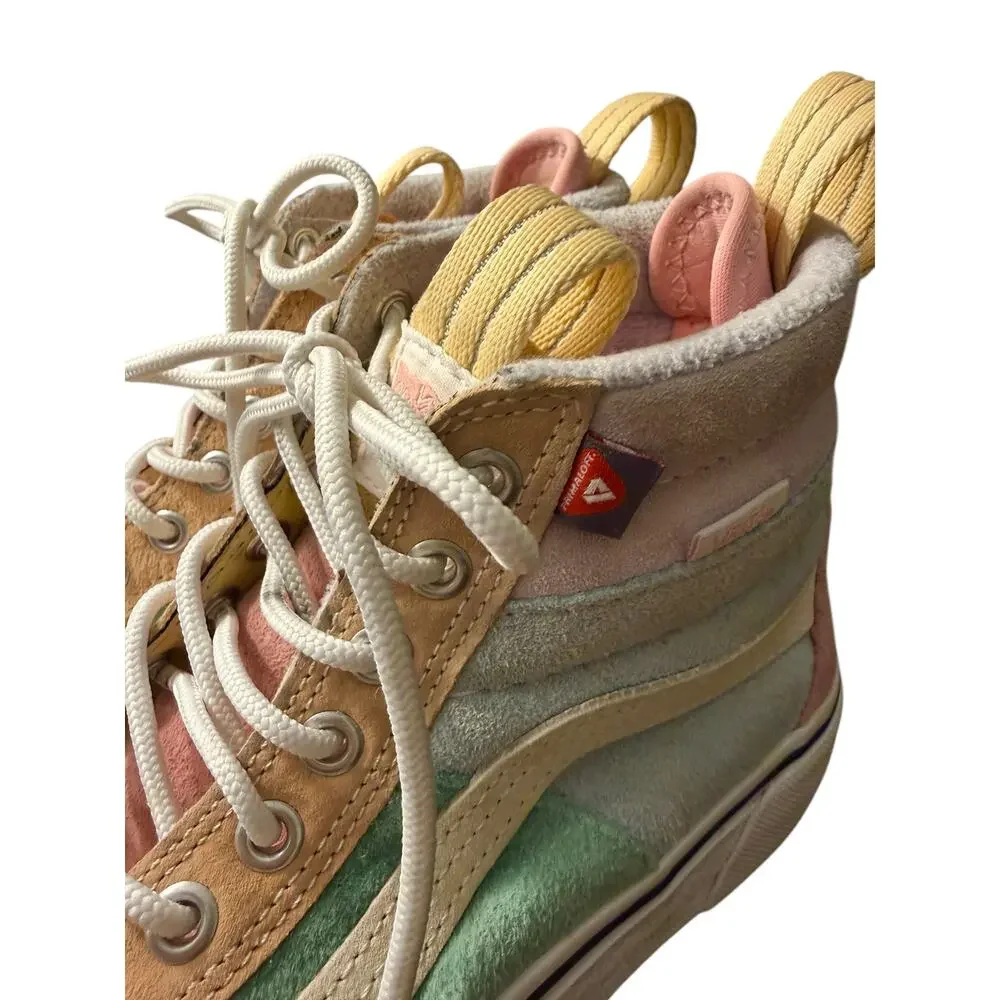 Vans Sk8-Hi MTE 2.0 DX Pastel Multi HydroGuard UltraCush Boots Women's 7.5